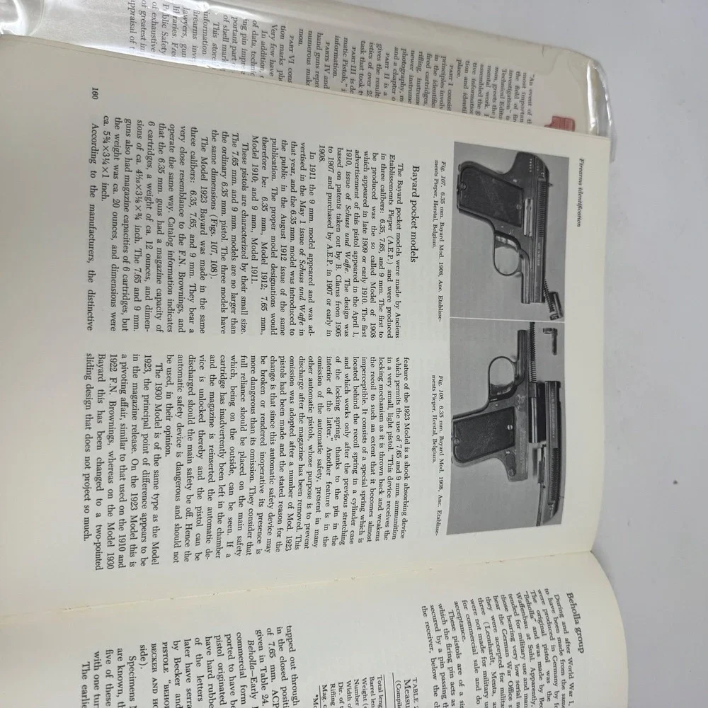 Firearms Identification J Howard Mathews Vol I & II Hardcover Books 2nd Printing